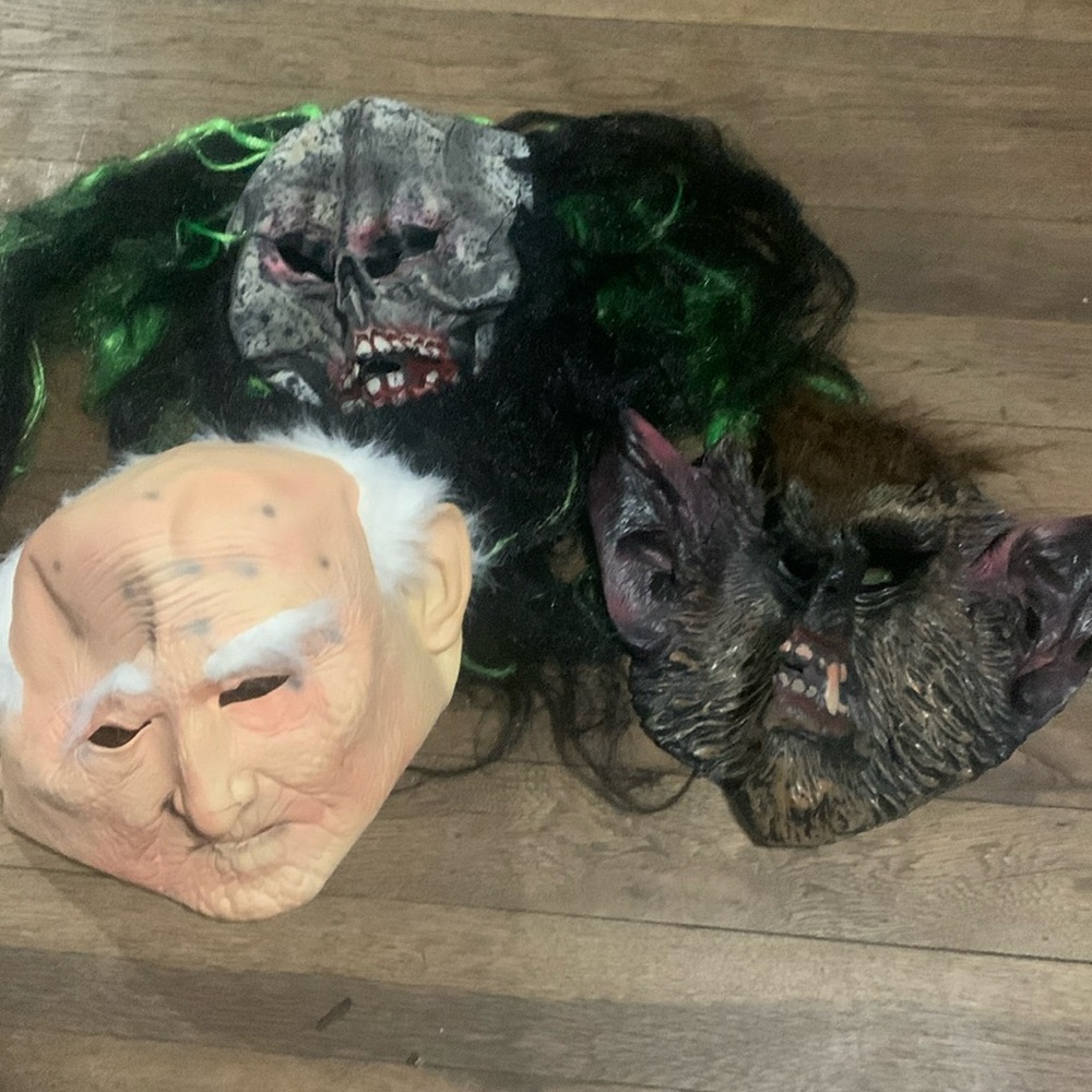 Halloween Mask Bundle x3. AR